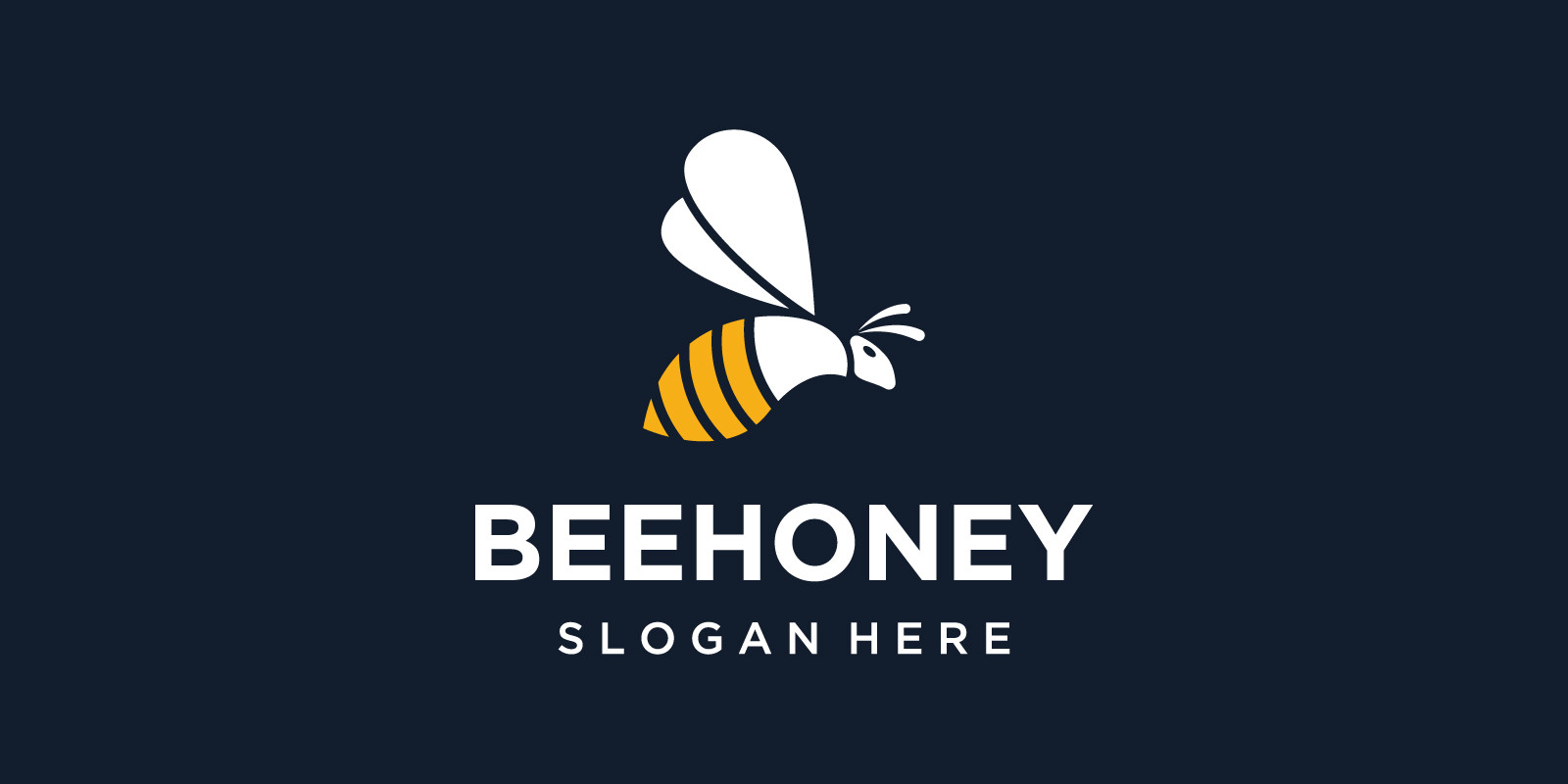 Bee Logo Vector Company