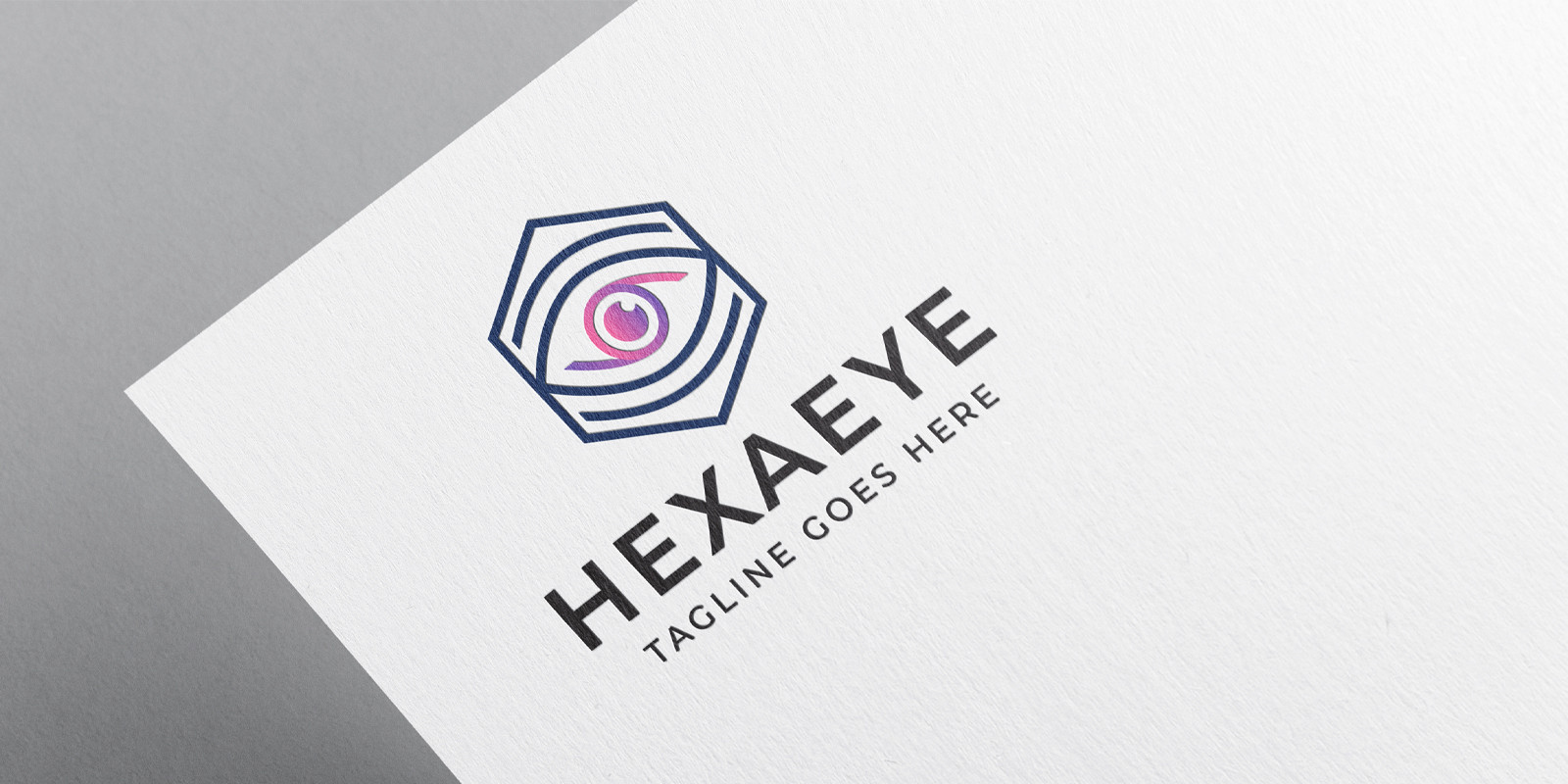 Дизайн логотипа Hexa Eye